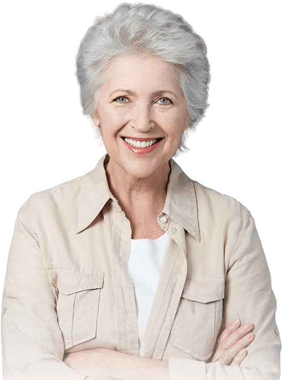dental implant patient smiling
